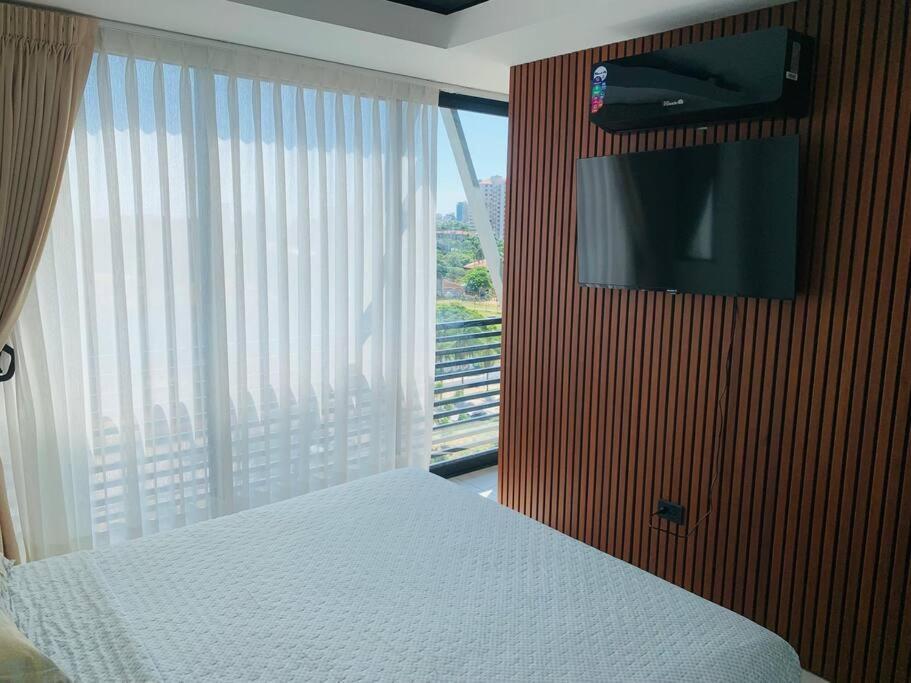 圣克鲁斯Departamento Con Vista De Lujo公寓 外观 照片
